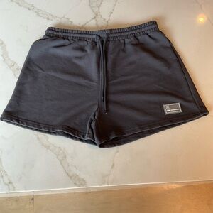 Dark Gray Casual Shorts